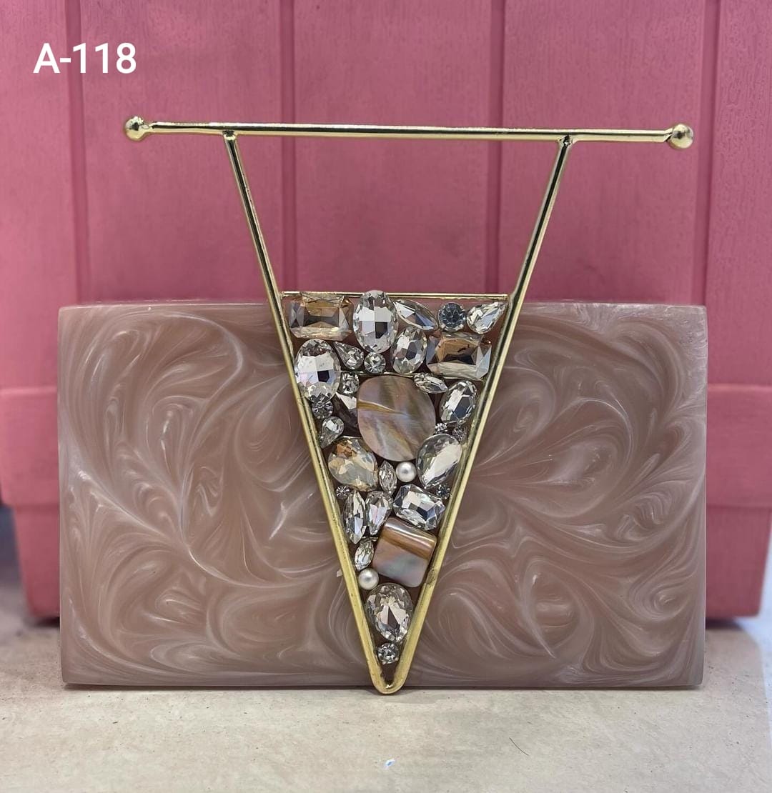 Bombay Style Function Wear Marbal Clutches Wholesale Price In Mumbai
